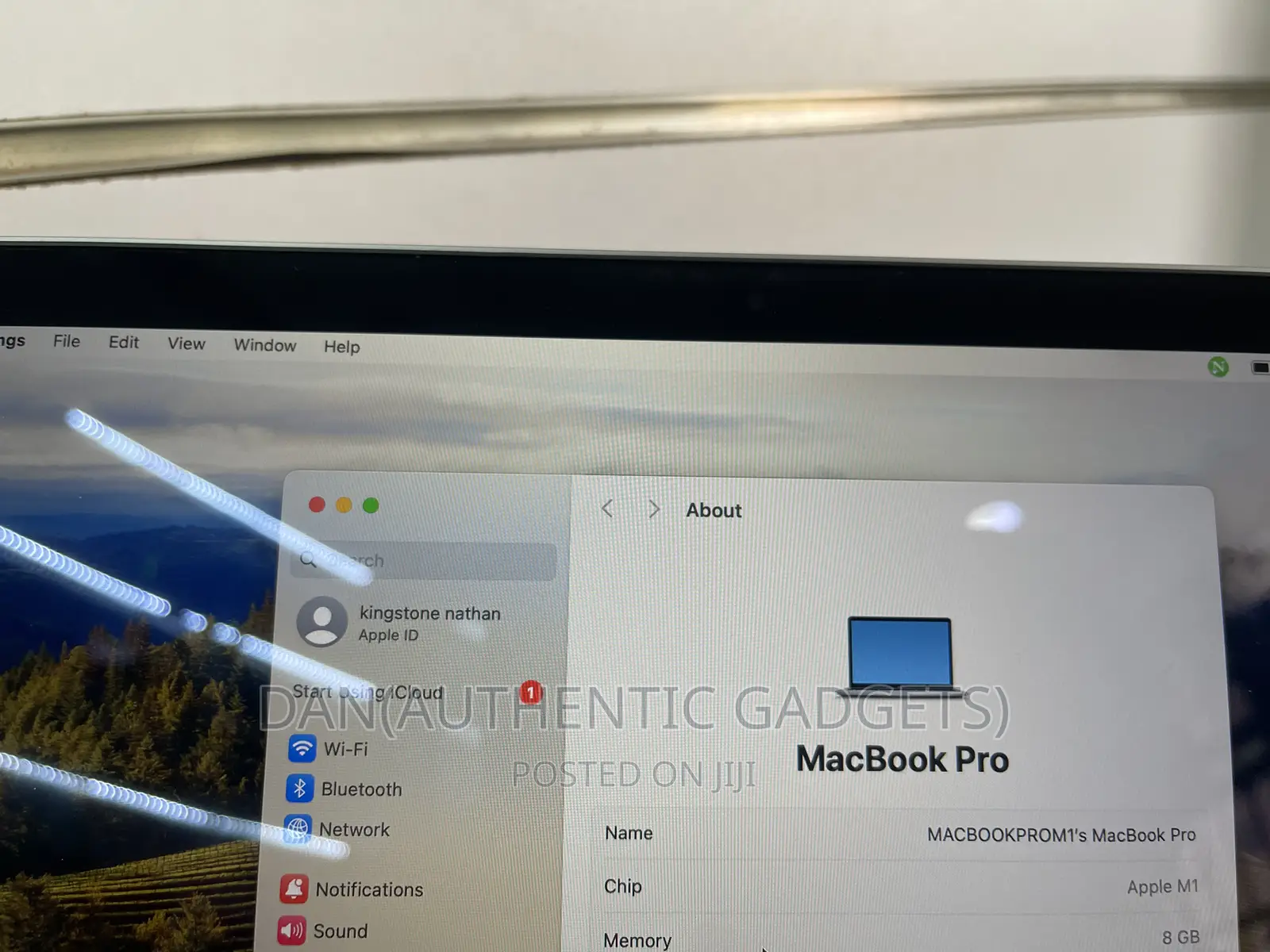 Laptop Apple MacBook Pro 2020 M1 8GB Apple M1 SSD 256GB
