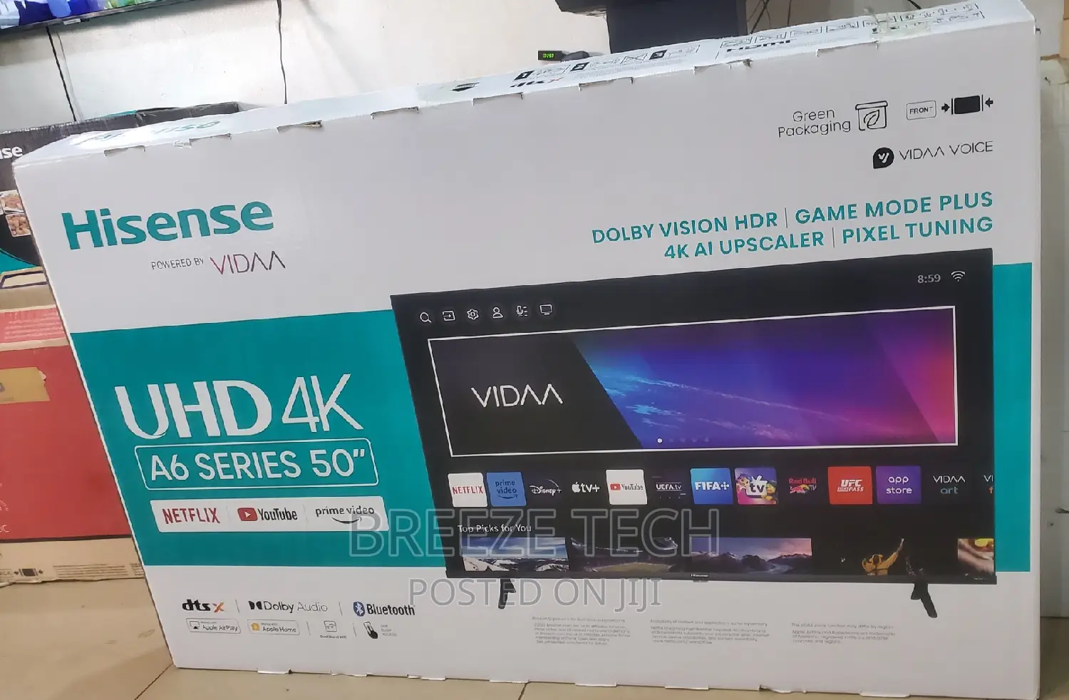 Uhd Tv Hisense 50"Inch