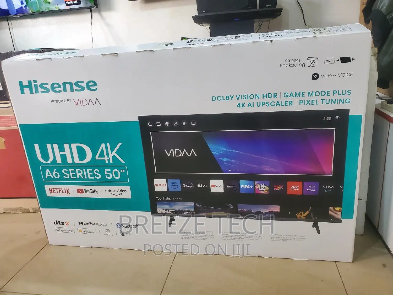 Uhd Tv Hisense 50"Inch