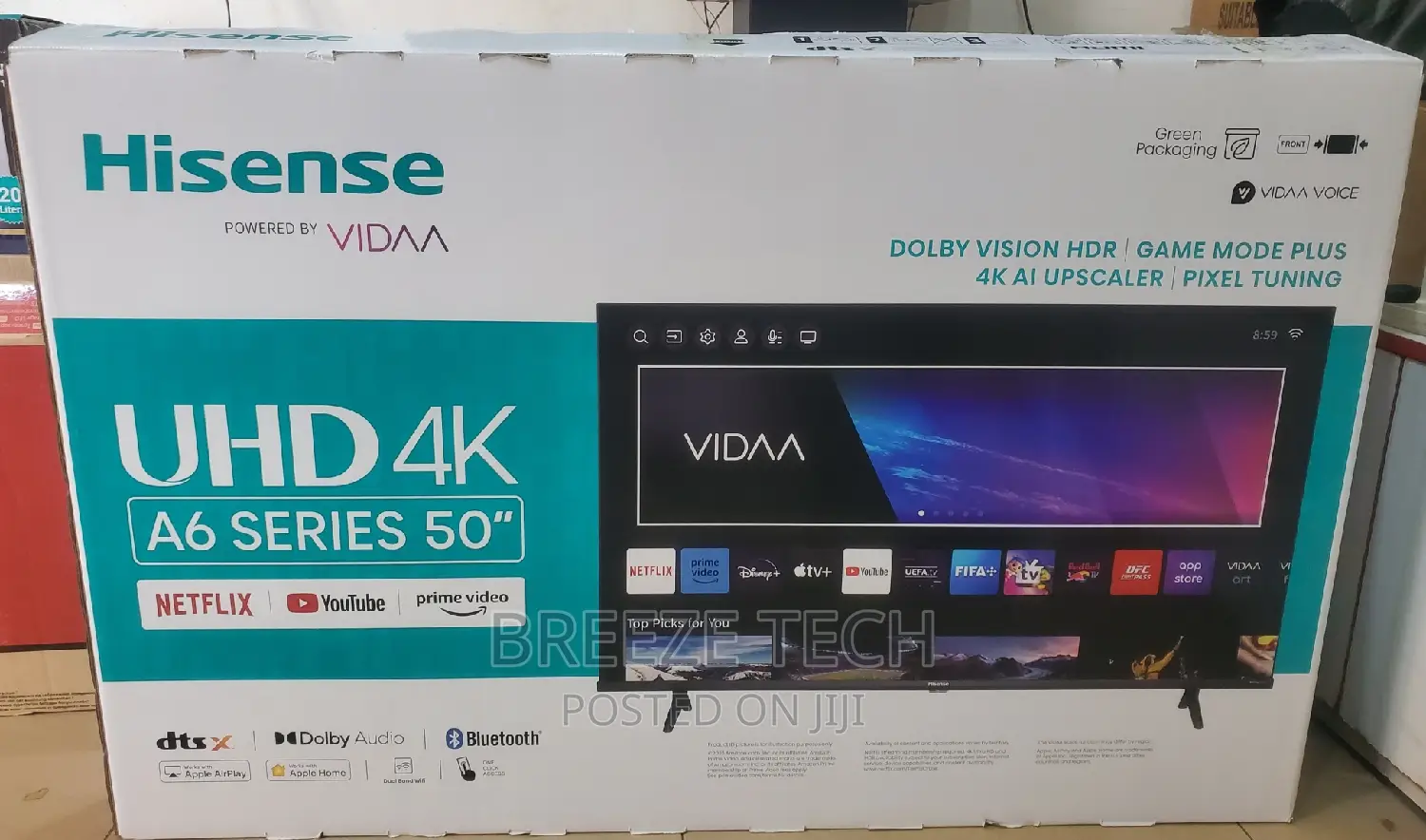 Hisense Smart Vidaa 50"Inch