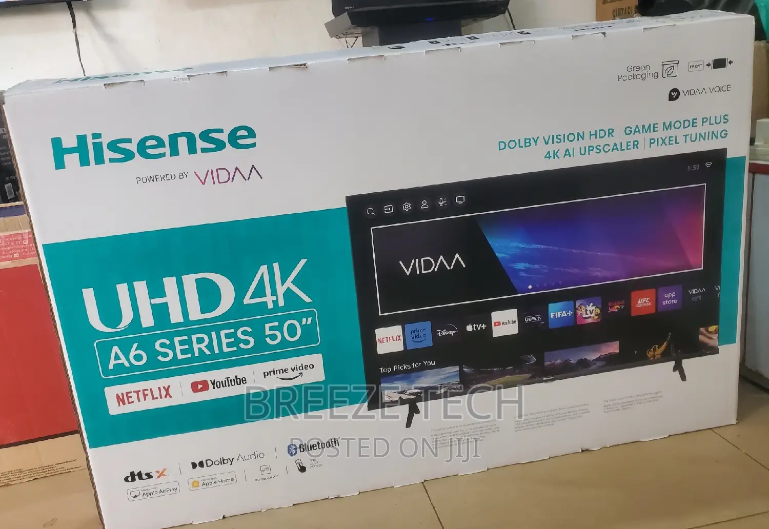 Hisense Smart Vidaa 50"Inch