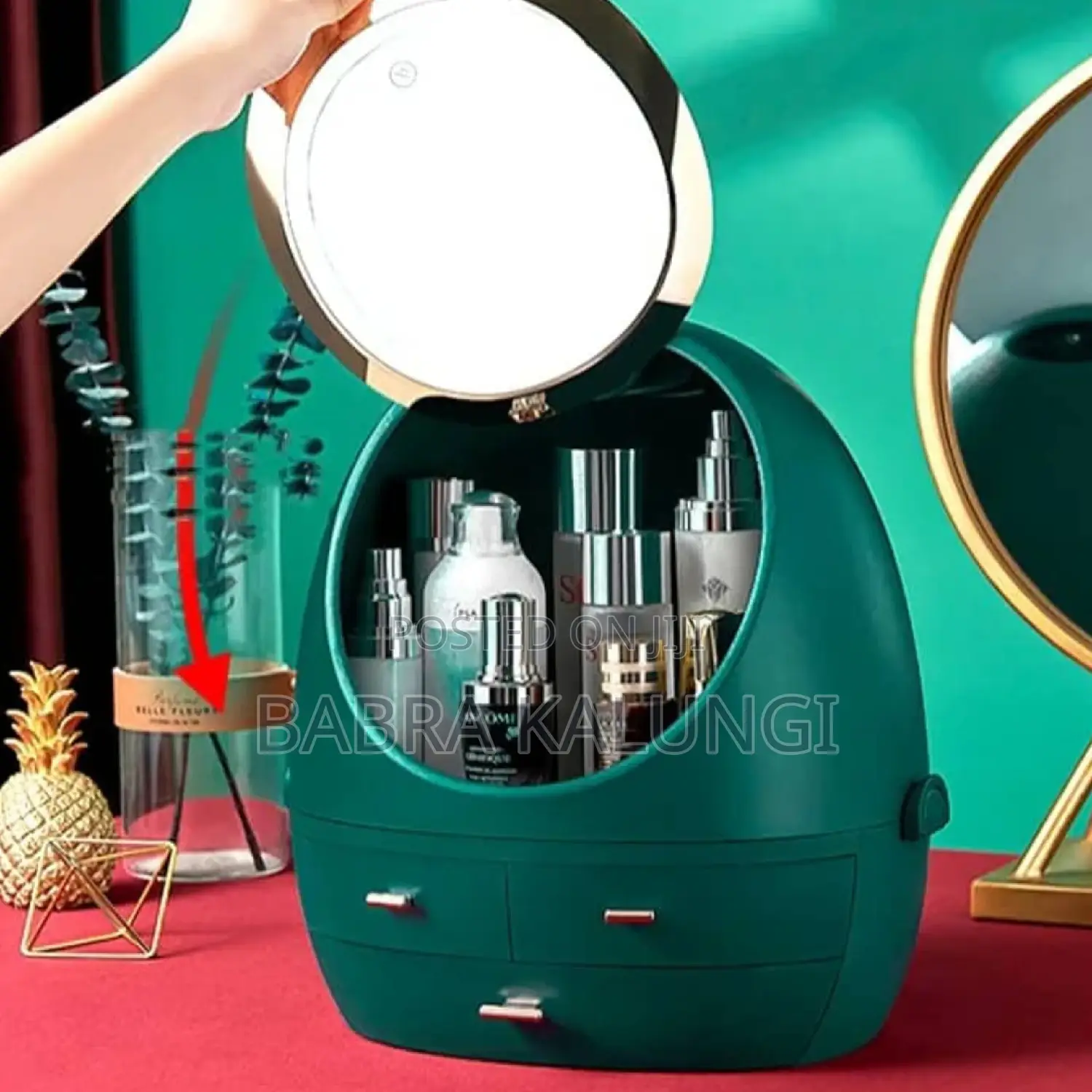 Led Light Make Up Storage Box