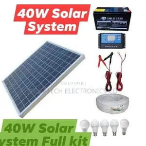 40w Solar System Full Kit
