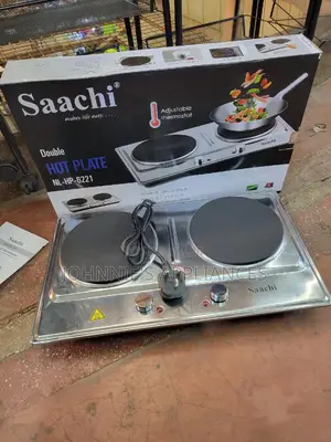 Saarch Double Hot Plate With Adjustable Thermometer