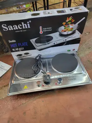 Saarch Double Hot Plate With Adjustable Thermometer
