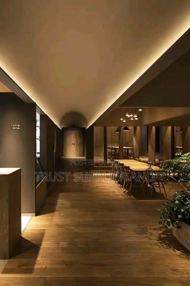 Gypsum Ceiling Lounging Area
