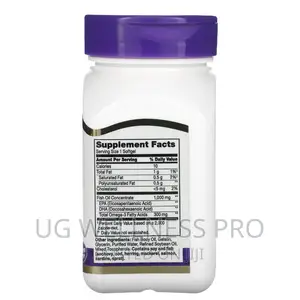 21st Century, Fish Oil, 1000 Mg, 60 Softgels for Heart Healt