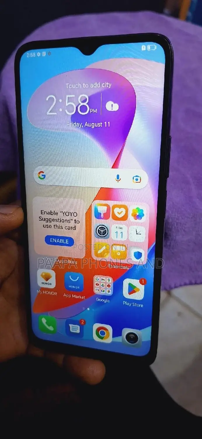 Honor X6a 128 GB Black