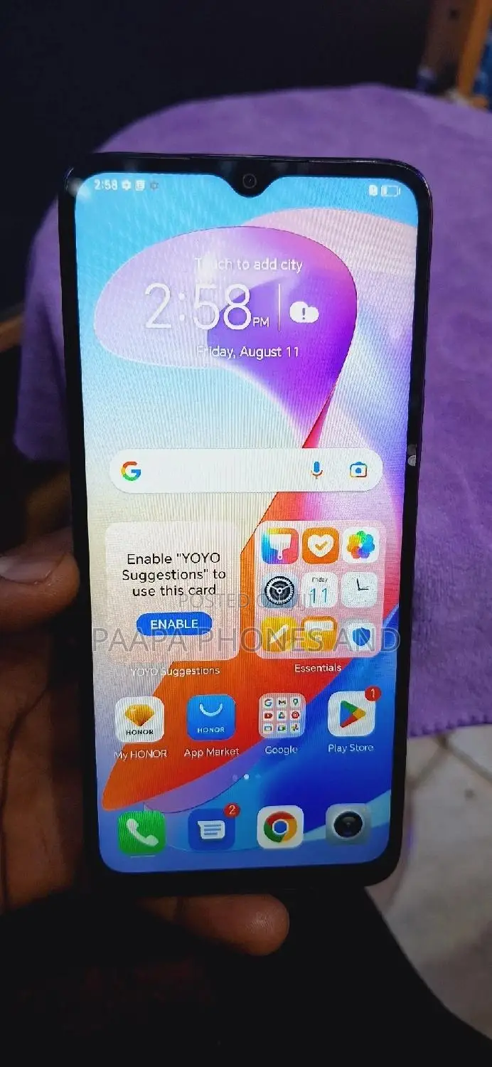 Honor X6a 128 GB Black