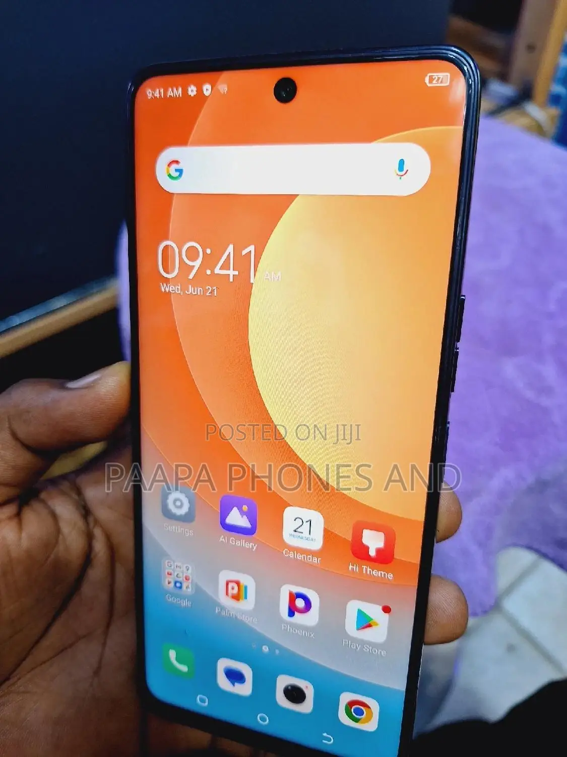 Tecno Camon 19 128 GB Black