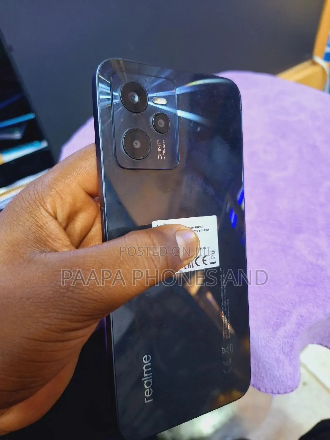 Realme C35 128 GB Black