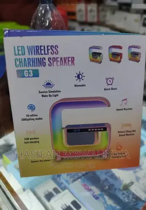 LED Wireless Charging Speaker