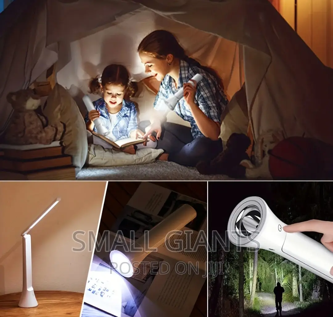 Rechargeable Foldable Portable Battery Operated Desk Lamp