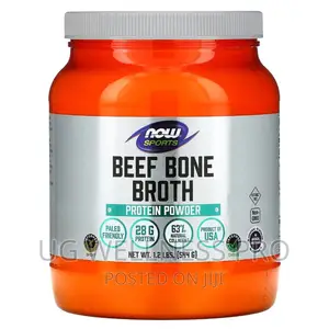 Now Foods, Sports, Beef Bone Broth, Protein Powder, (544 G)