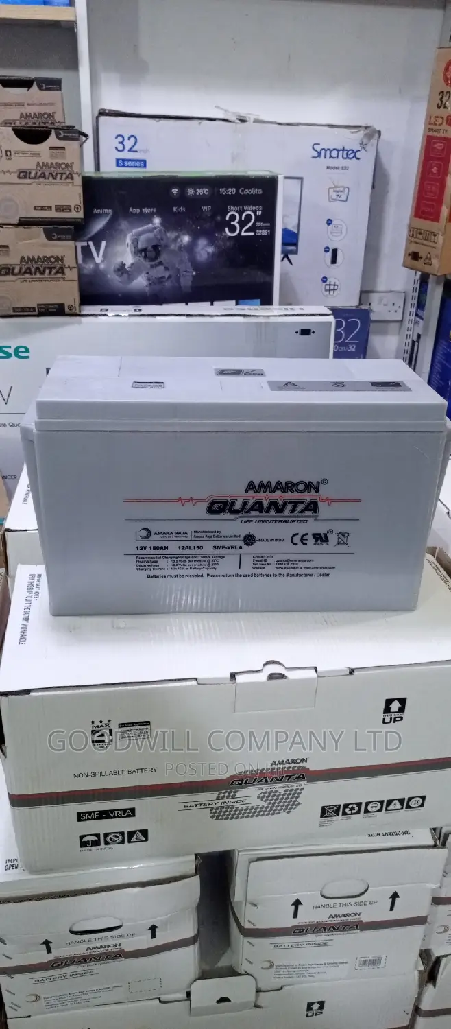 150ah Amaron Battery Quanta Made in India