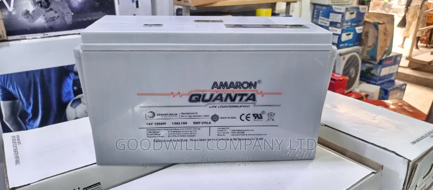 150ah Amaron Battery Quanta Made in India