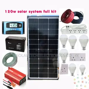 120w Solar System Full Kit