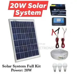 20w Solar System Full Kit