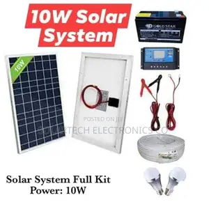 10w Solar System Full Kit