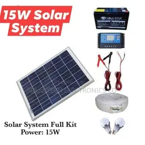 15w Solar System Full Kit