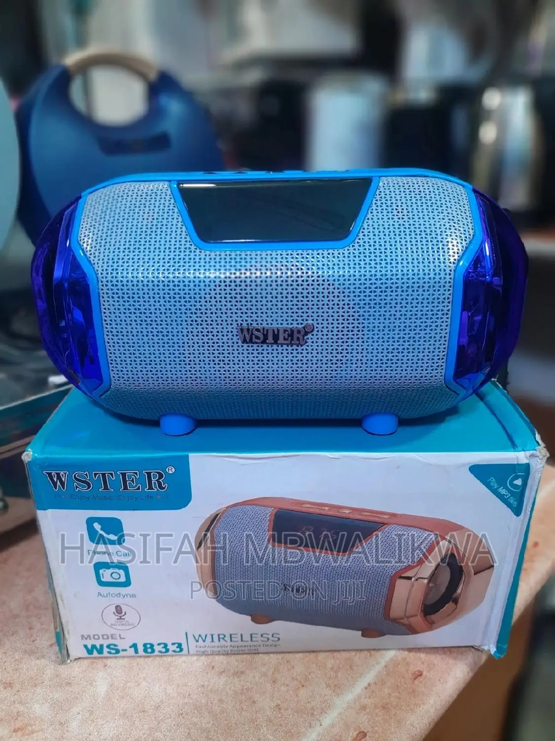 Wireless Speaker Ws- 1833