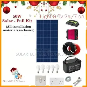 50w Solar Full Kit