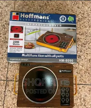Hoffmans Infrared Electric Cooker 8090 Single