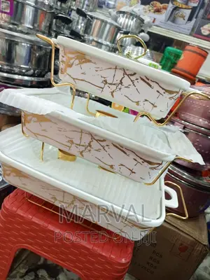 Golden Food Warmer Set of 3pcs