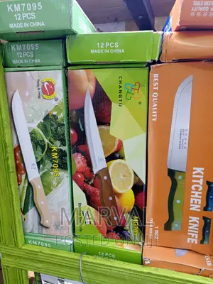 12pcs Wooden Knives