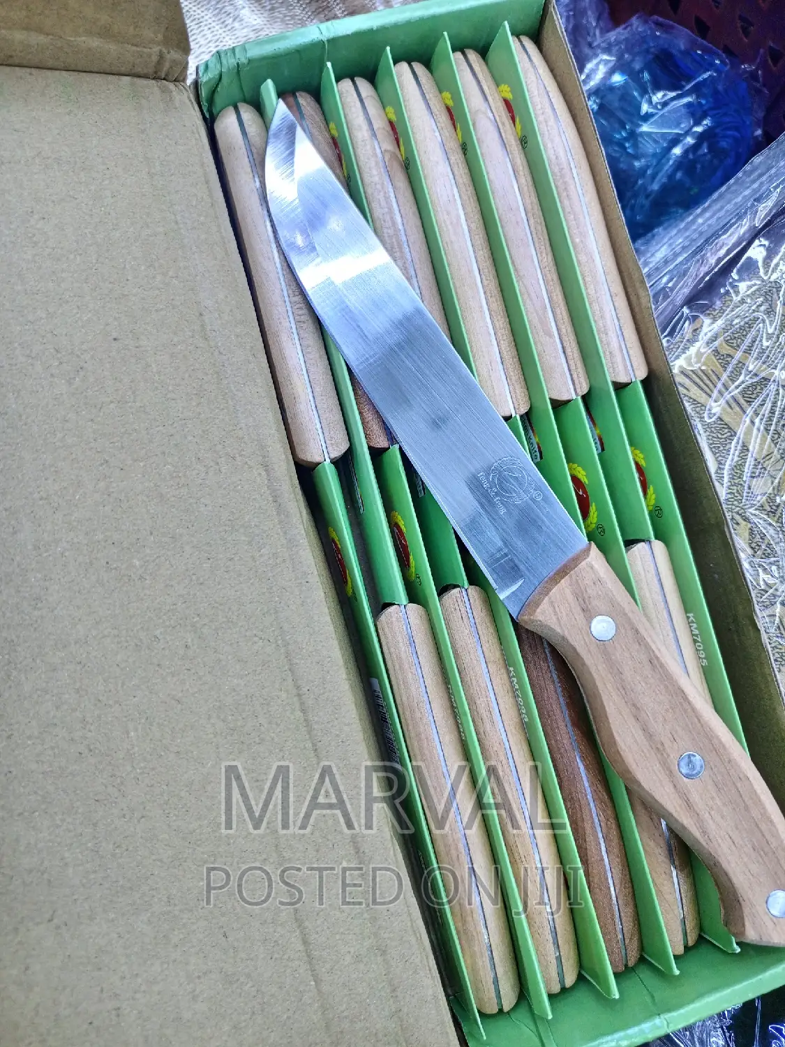 12pcs Wooden Knives