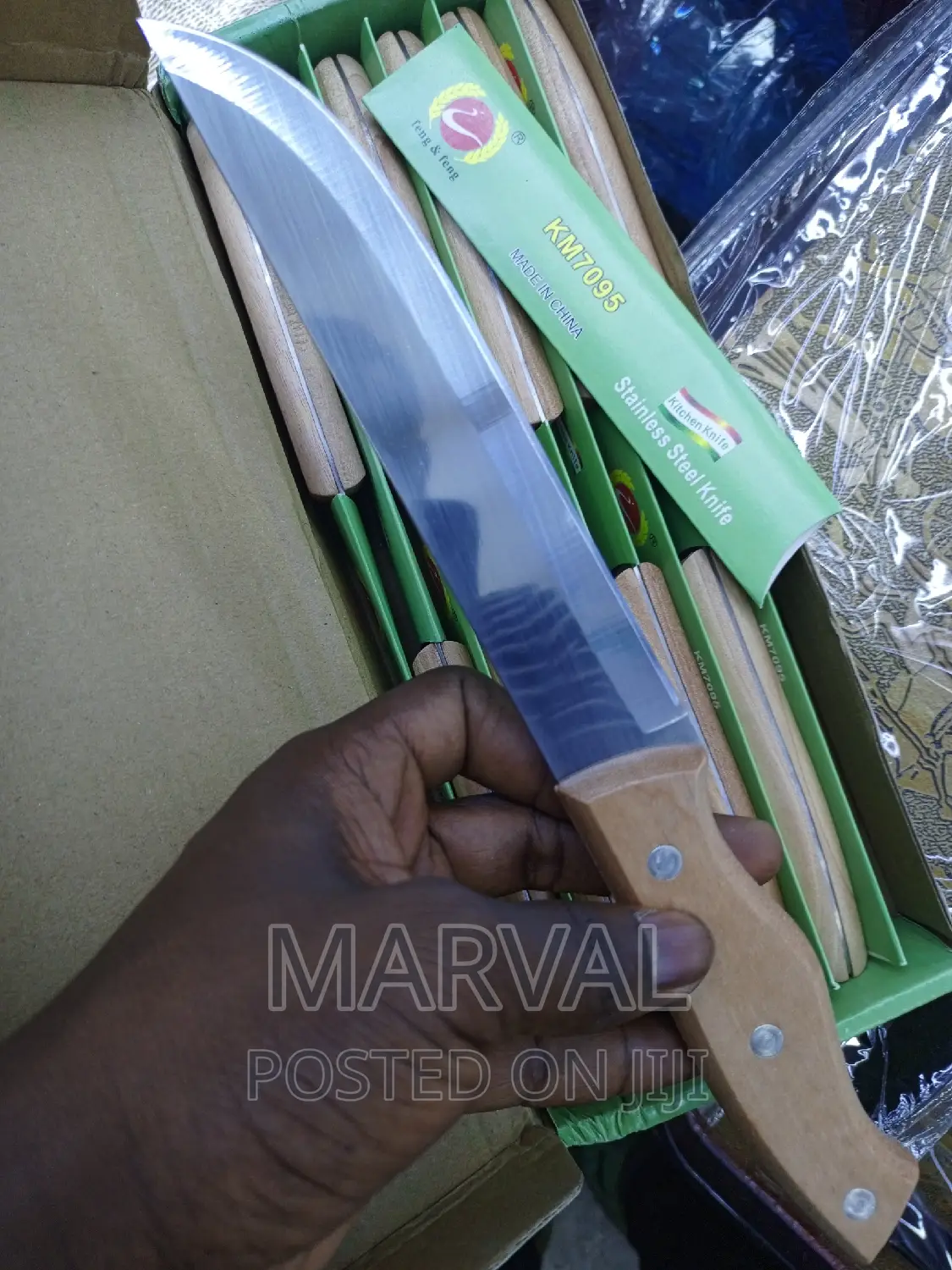 12pcs Wooden Knives