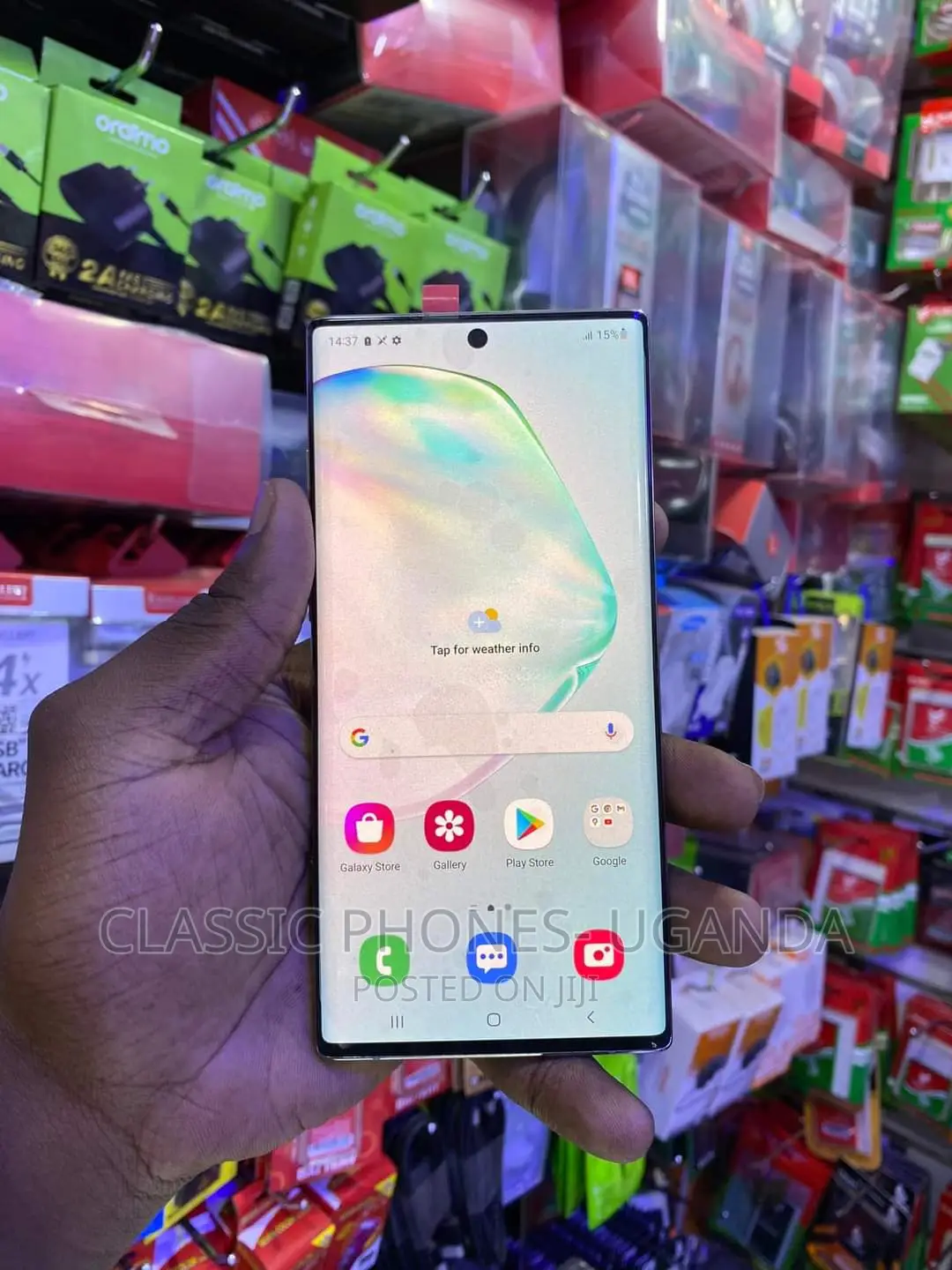 New Samsung Galaxy Note 10 Plus 5G 256 GB Red