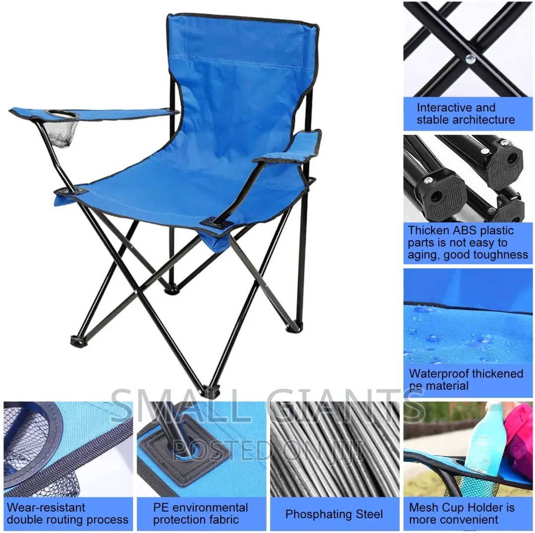 Armrest Fine Living Camping Folding Chair