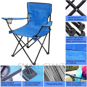 Armrest Fine Living Camping Folding Chair