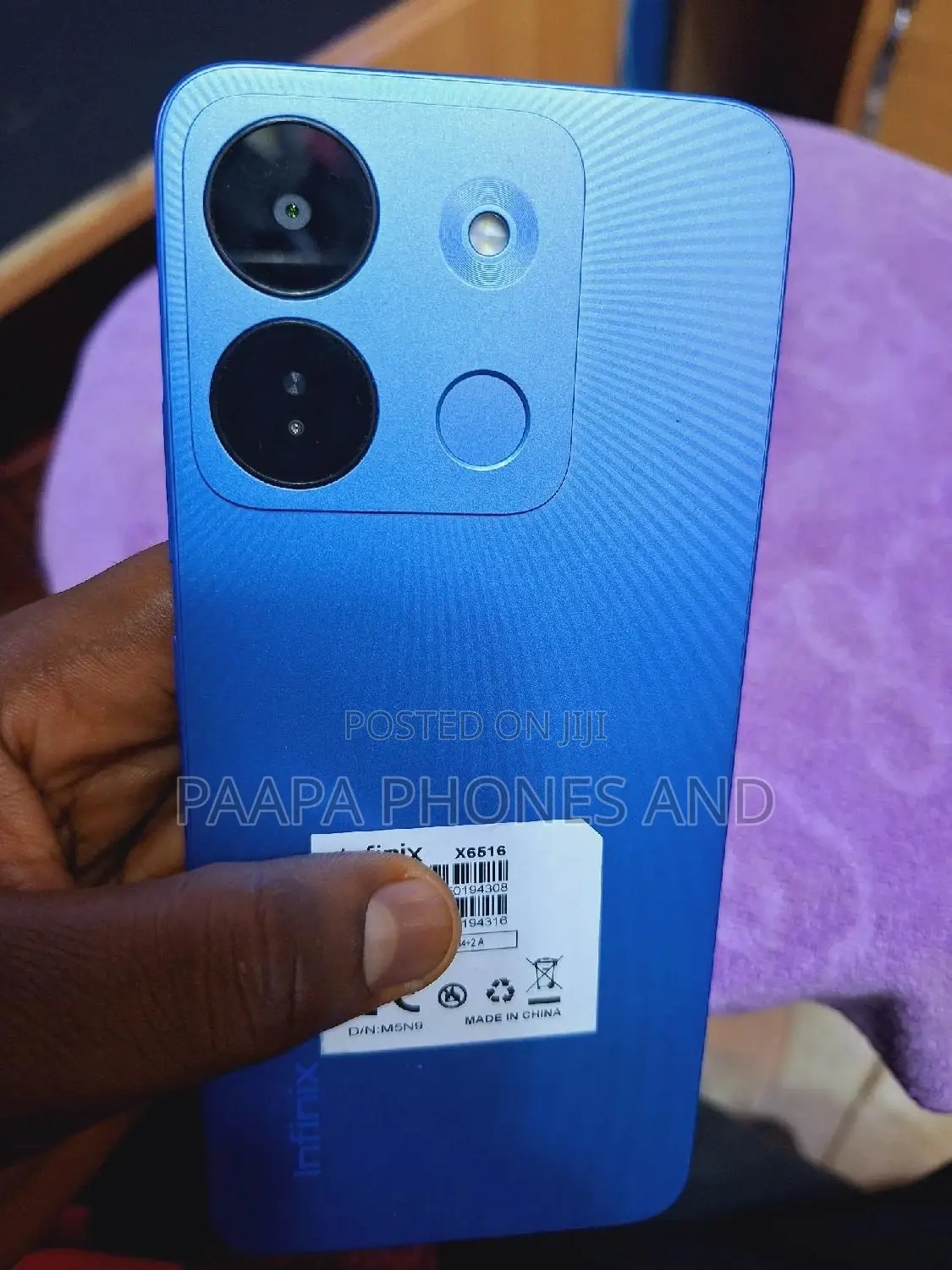 Infinix Smart 7 HD 64 GB Blue