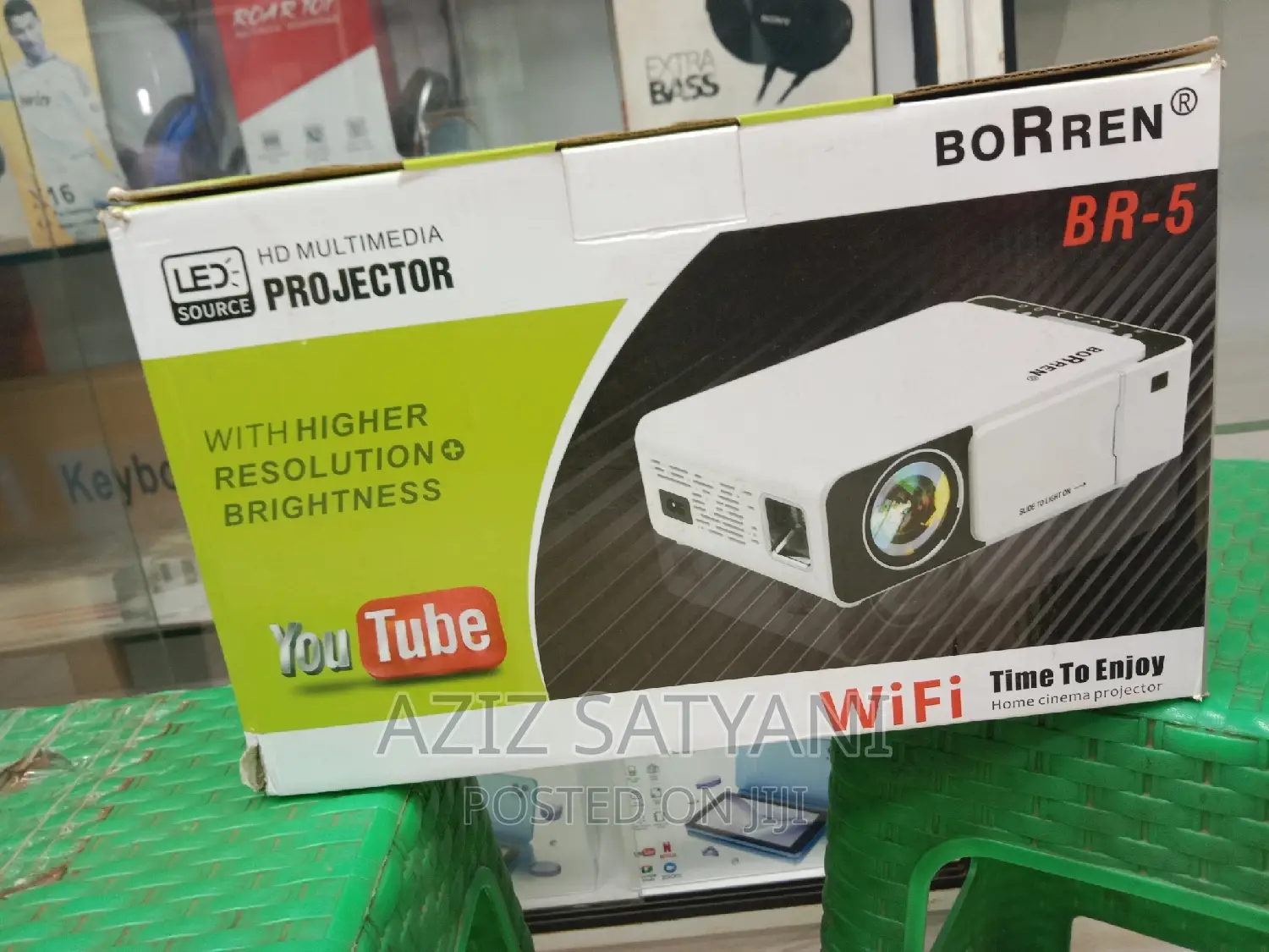 Wifi Borrego BR5 and T5 HD Multimedia Mini Projector