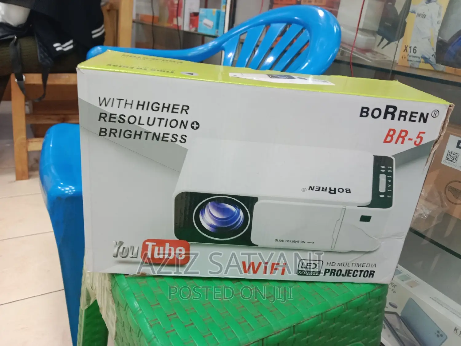 Wifi Borrego BR5 and T5 HD Multimedia Mini Projector
