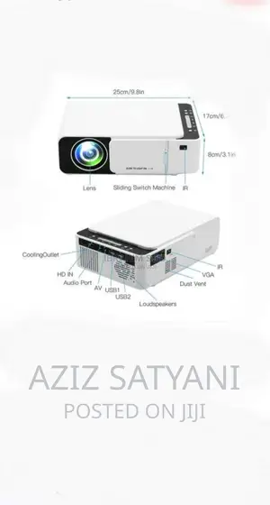 Wifi Borrego BR5 and T5 HD Multimedia Mini Projector