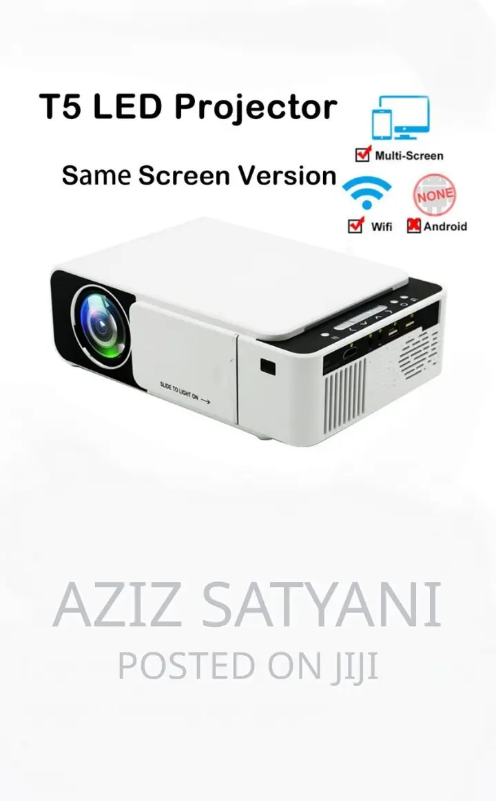 Wifi Borrego BR5 and T5 HD Multimedia Mini Projector