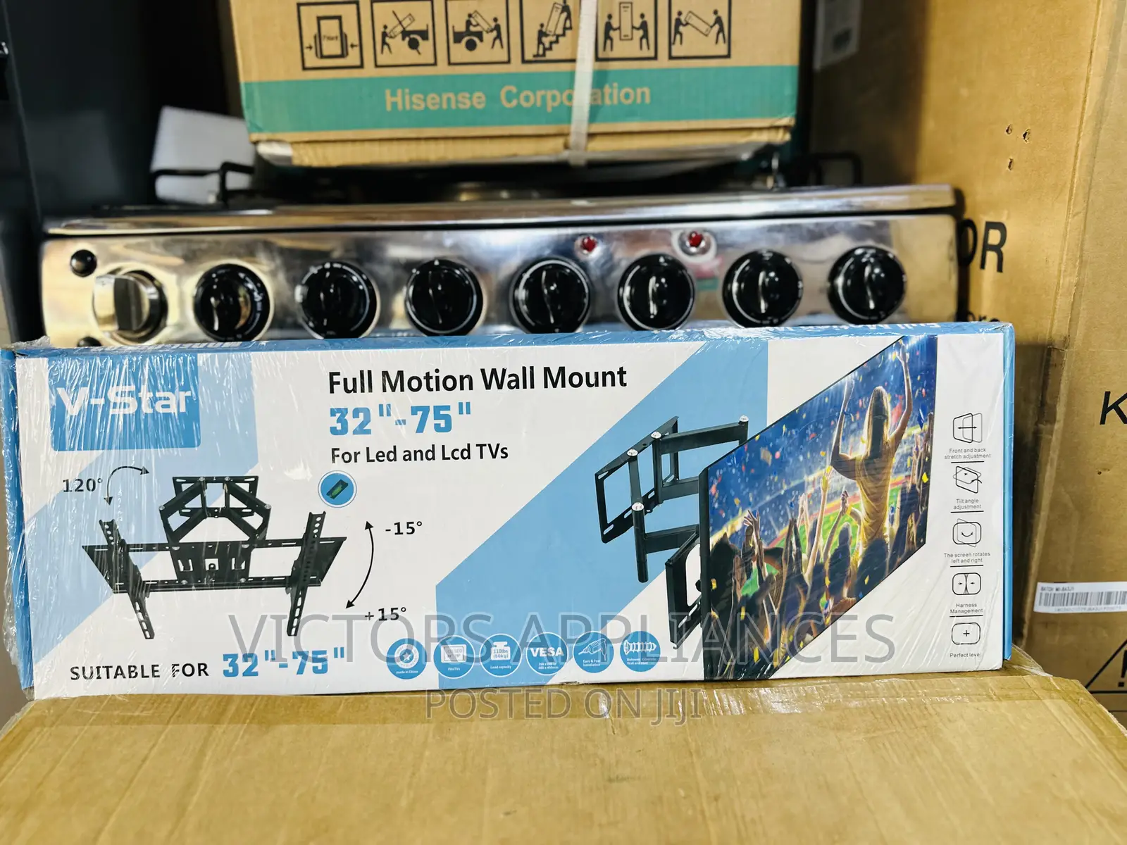 High Quality Wall Mount Brackets for 32” to 75”