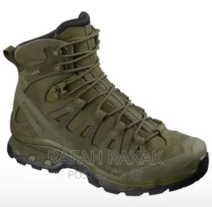 Original Army Green Salomon High Top Sneaker