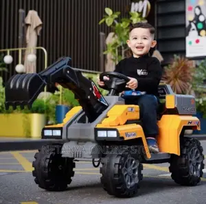 Children's Electric Excavator Ride on Car
