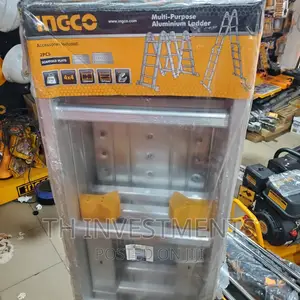 Ingco Aluminum Multi Purpose Ladder 4×4.