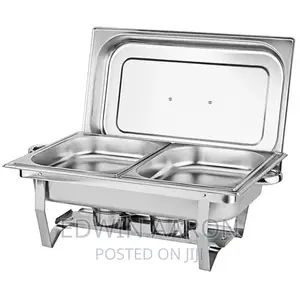 Stainless Steel Chafing Dish With 2 Pans