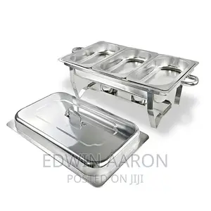 Stainless Steel Chafing Dish With 3 Pans