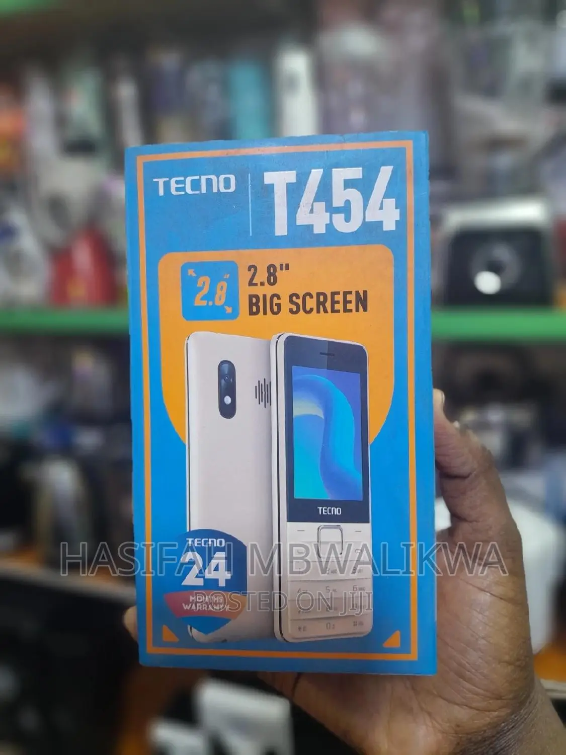 New Tecno T454 Black