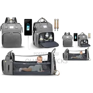 2 in 1 Backpack Baby Diaper Bag