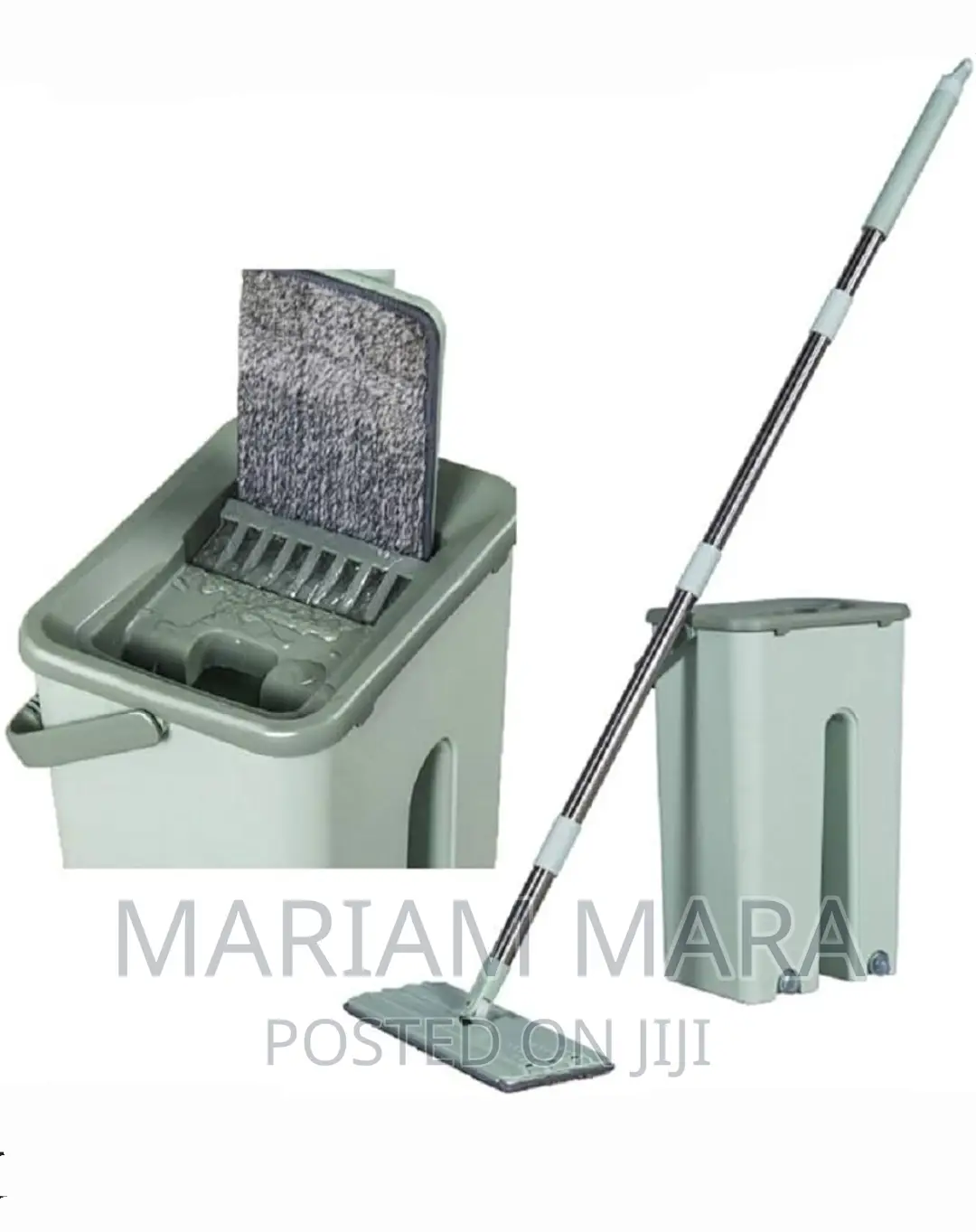 Flat Mop With Bucket /Scratch Cleaning Mop