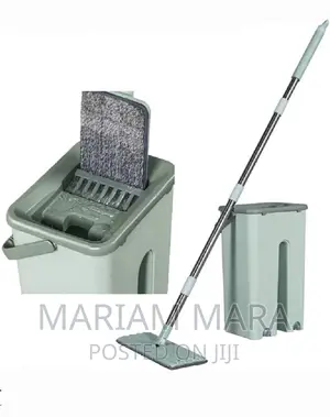 Flat Mop With Bucket /Scratch Cleaning Mop