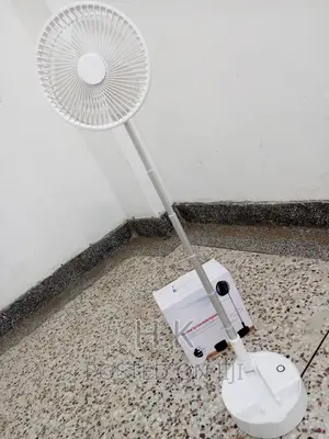 Portable USB Rechargeable Folding Telescopic Floor Fan Mini